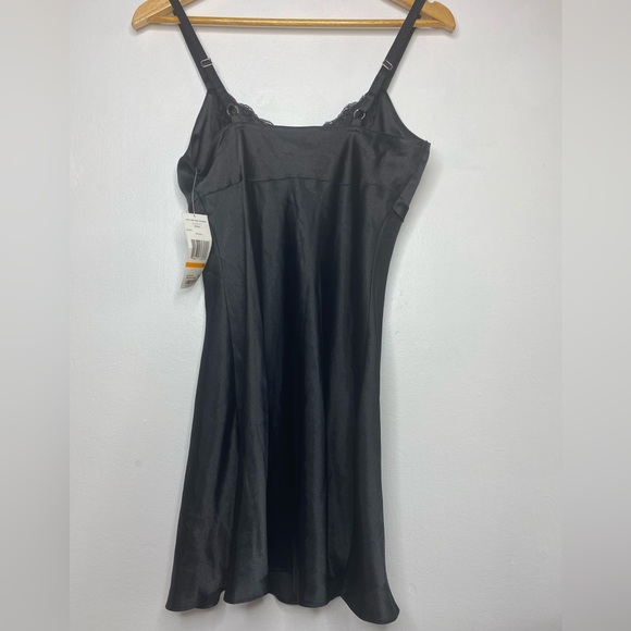 NWT Satin Lingerie Babydoll Slip Size Small Lux Feminine - Picture 4 of 6